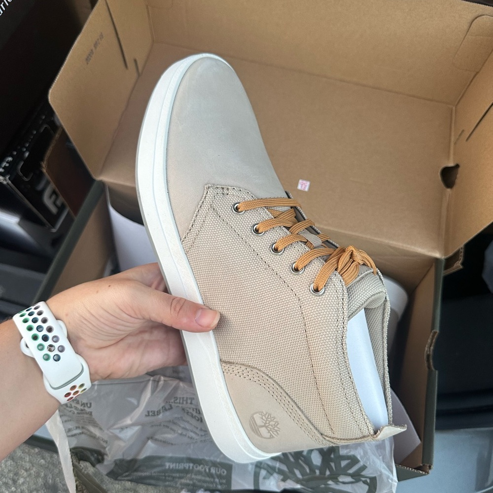 Timberland Davis Square Leather/Fabric Chukka